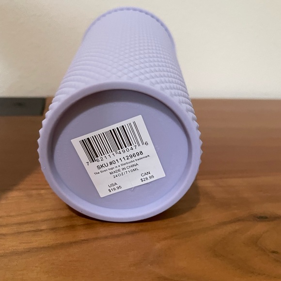 New with tags Starbucks 2021 Lilac Studded Venti - Picture 4 of 4